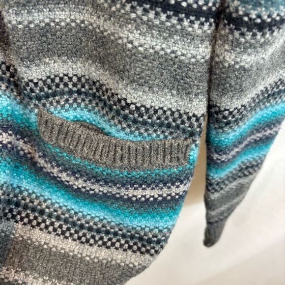 Men’s Rare Pendleton Driftwood Chamois Wool Zip-up Hoodie Sweater Large Grey - Picture 8 of 8